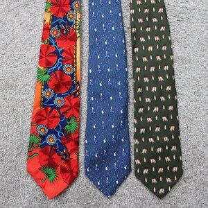 Lot of 3 Ties Rush Limbaugh, Vineyard Vines, Brooks Brothers 100% Silk Neck Ties